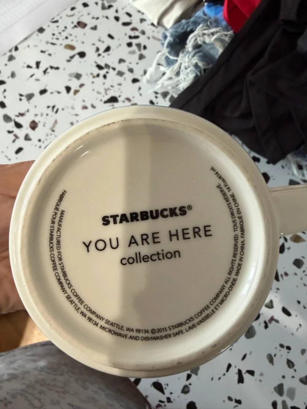 Starbucks San Francisco Red and Blue Ceramic Mug Starbucks - Picture 2 of 4